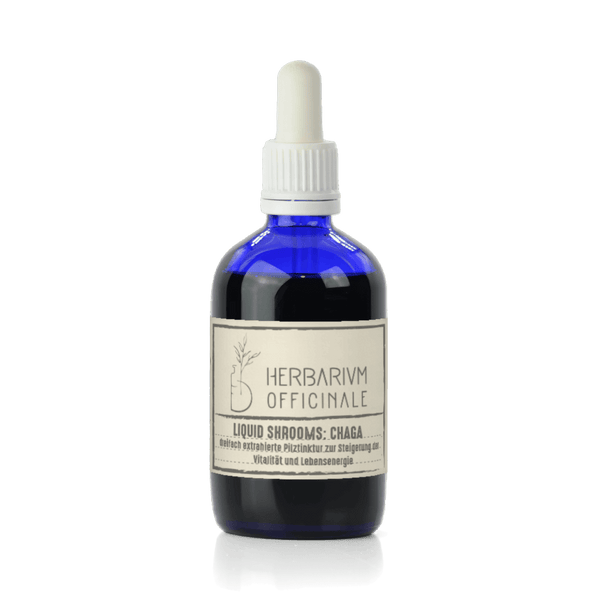 Liquid Shrooms Chaga — Hochkonzentrierter Chaga-Flüssigextrakt | Herbarium Wien