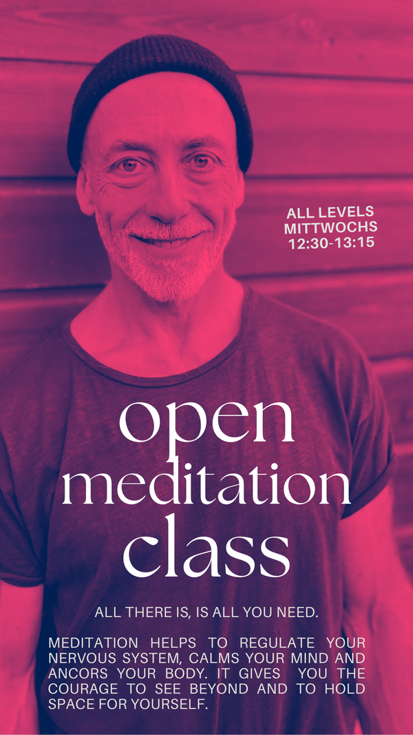 Open Meditation Class mit Richard