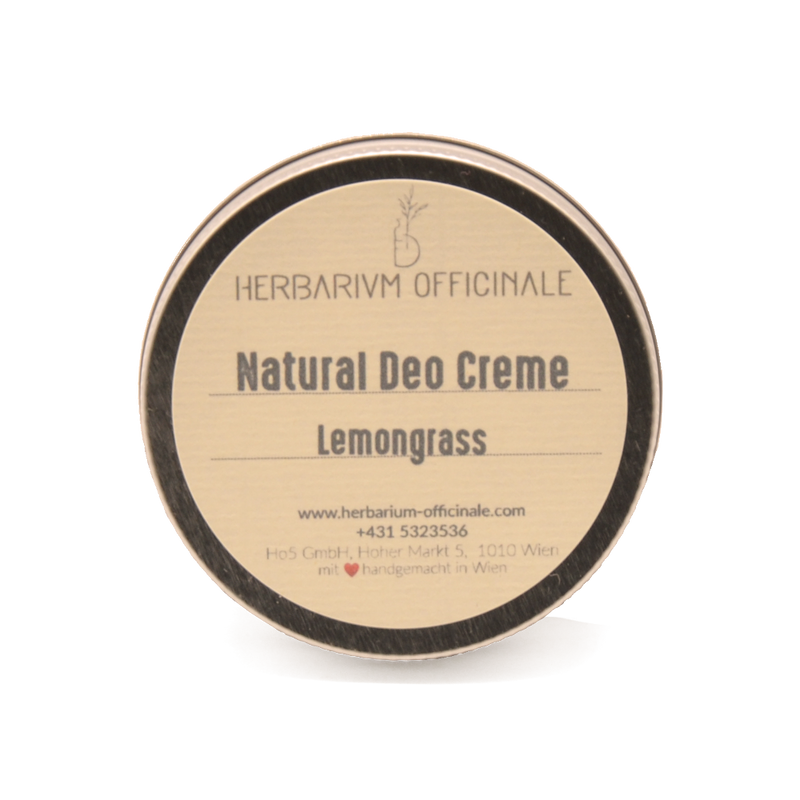 Natural Deo Creme Lemongrass